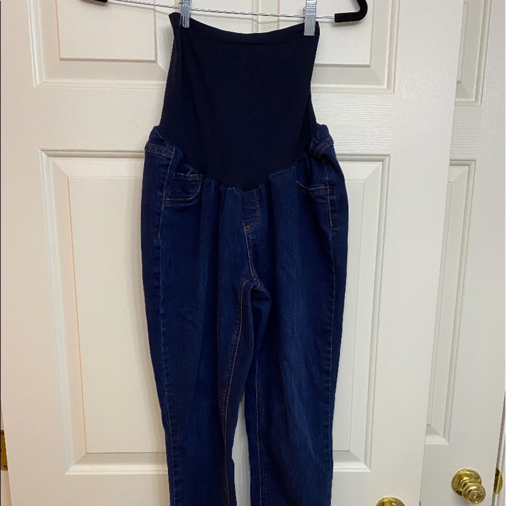 Jessica Simpson XL dark wash maternity skinny jean